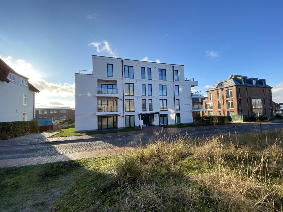 Seeblick Nordlicht, Exklusive Wohnung Mit Terrasse Wangerooge Esterno foto