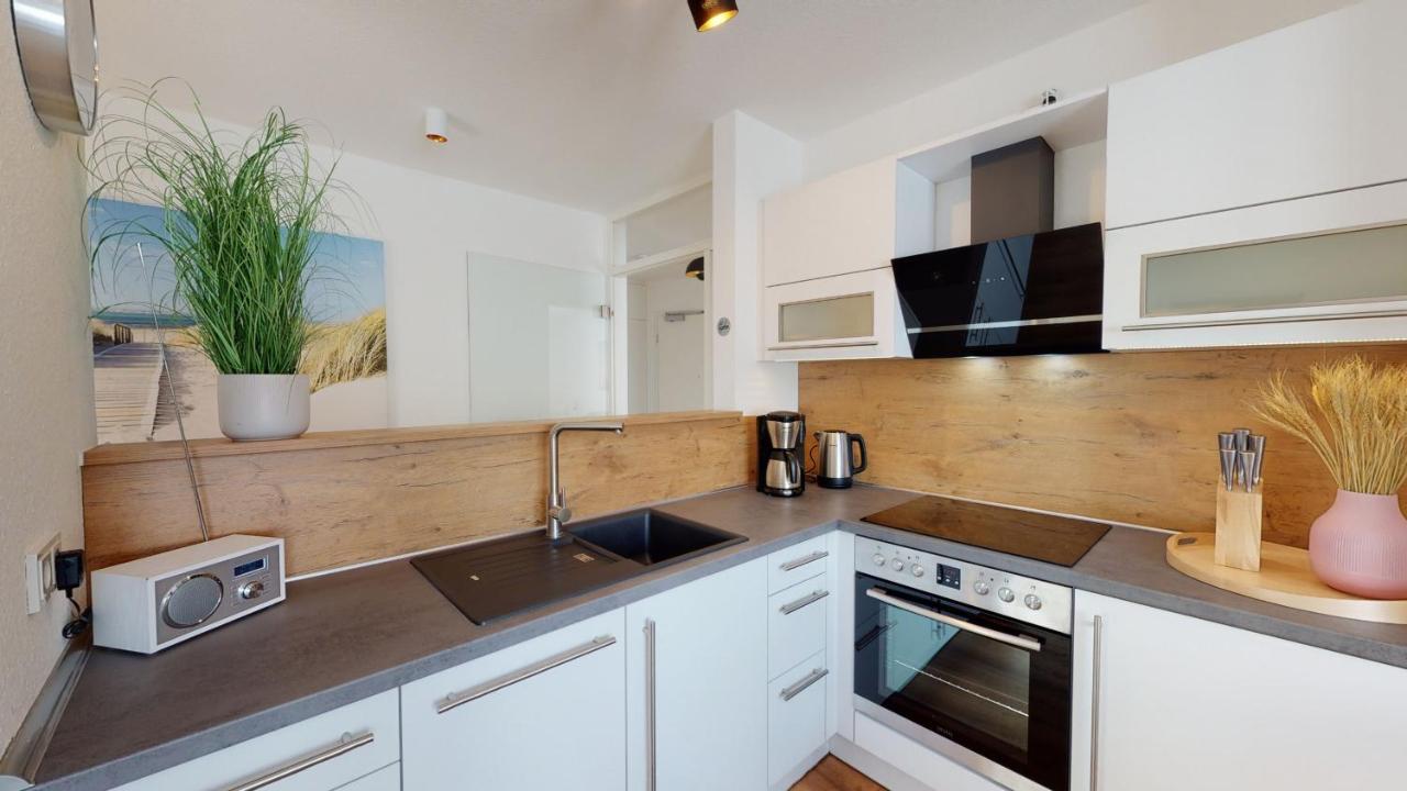 Seeblick Nordlicht, Exklusive Wohnung Mit Terrasse Wangerooge Esterno foto
