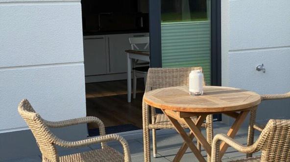 Seeblick Nordlicht, Exklusive Wohnung Mit Terrasse Wangerooge Esterno foto