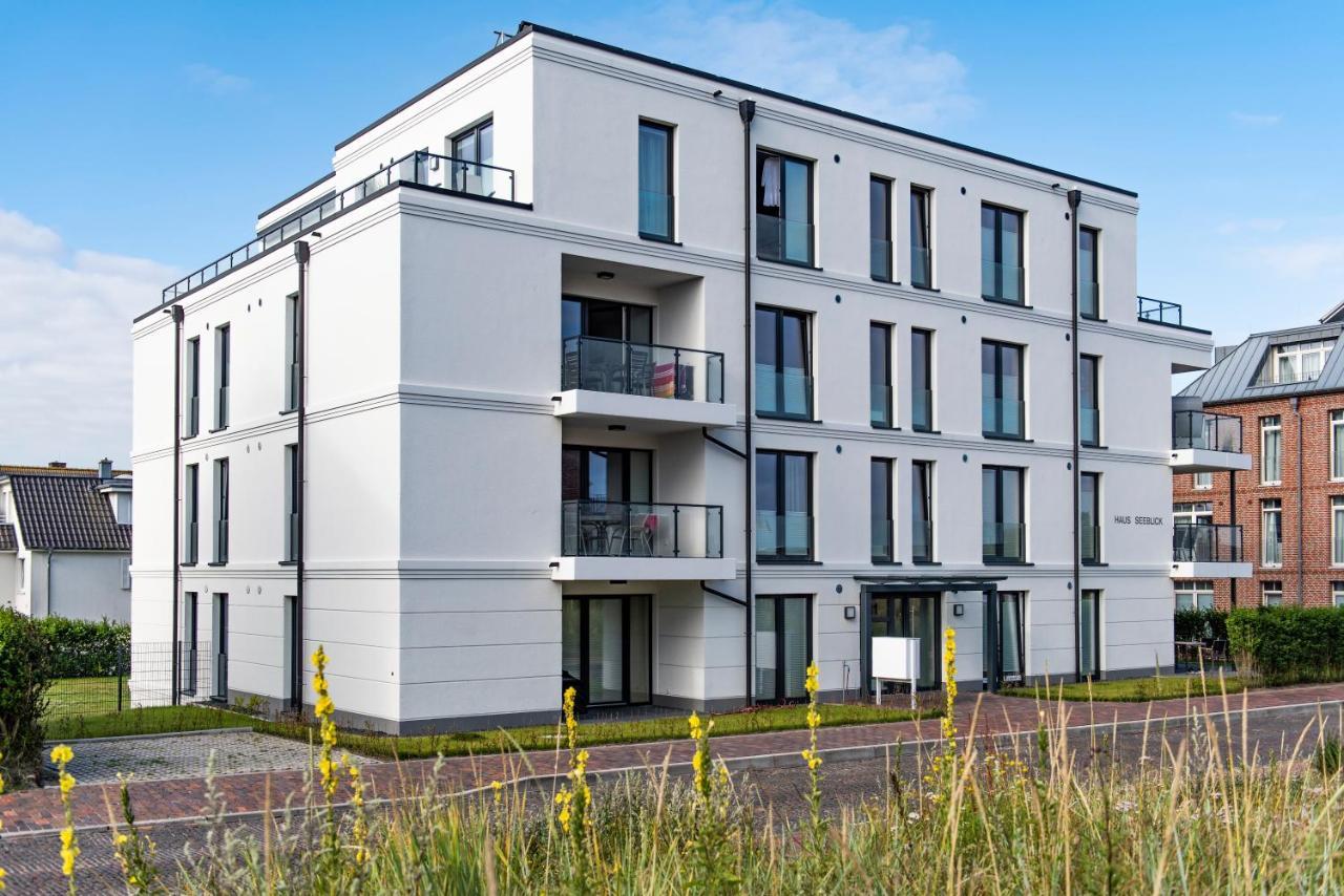 Seeblick Nordlicht, Exklusive Wohnung Mit Terrasse Wangerooge Esterno foto